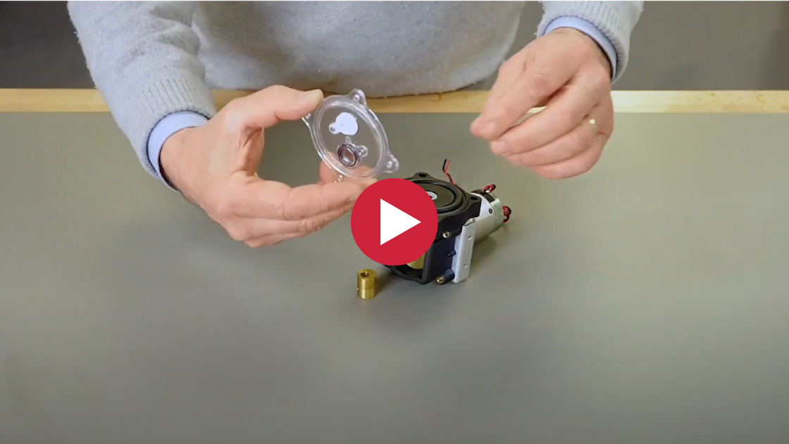 How does a diaphragm pump work?